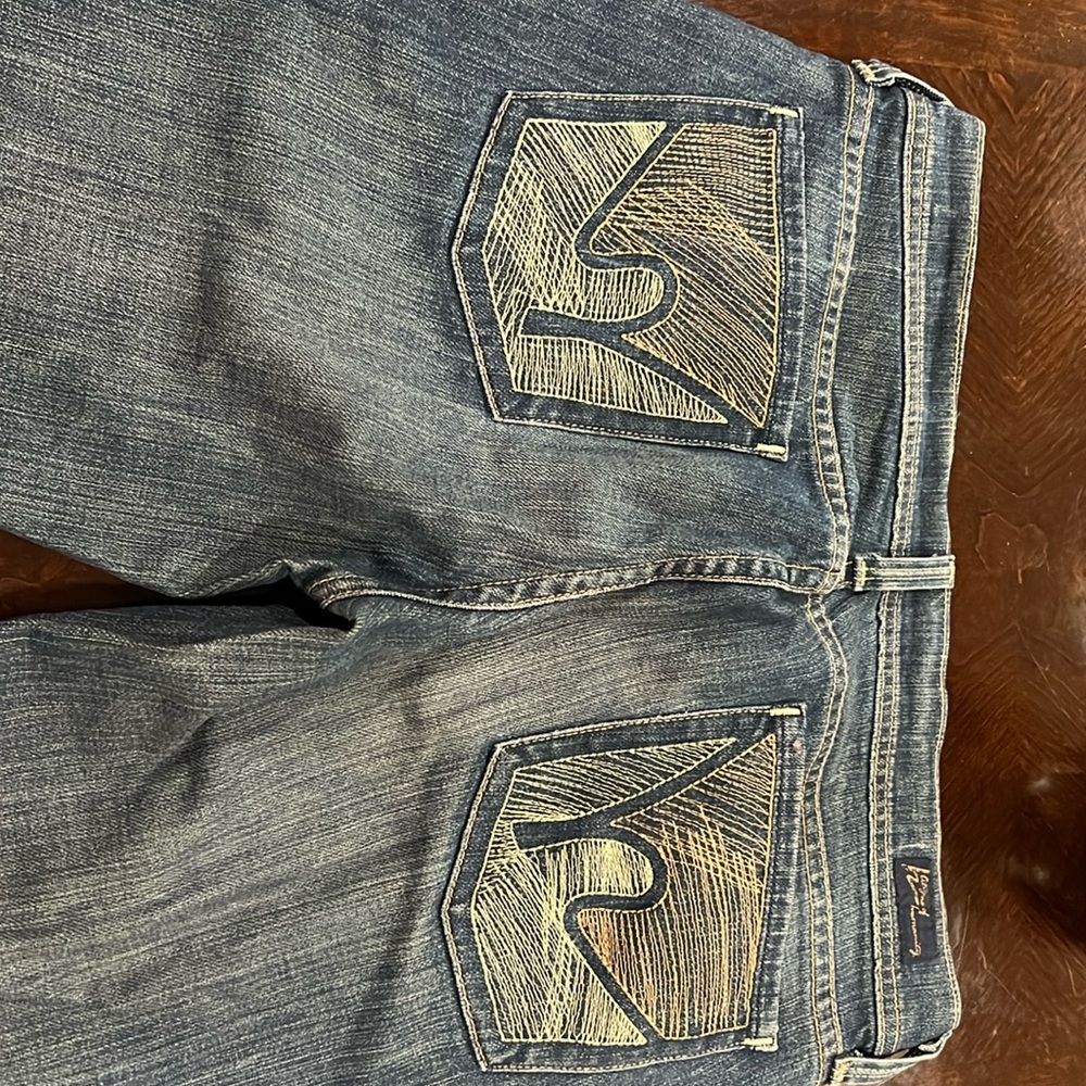COH Citizens of Humanity Paloma 088 Low Waist Flair Leg Jeans 30x 30 Hemmed